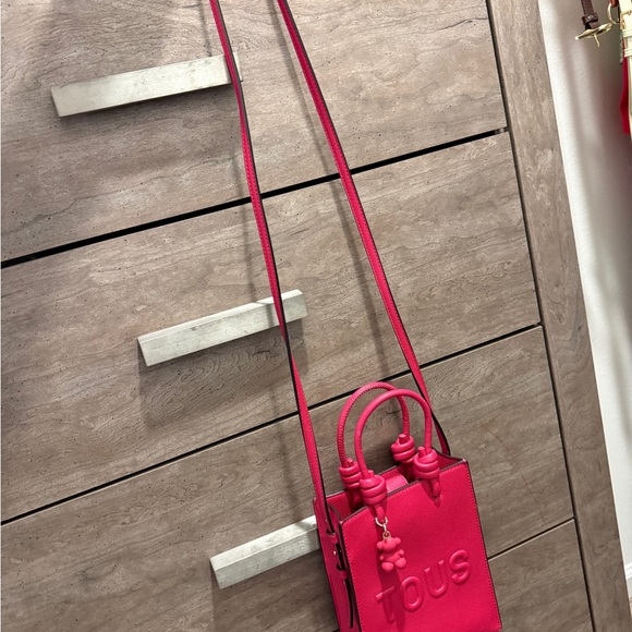 TOUS FUCHSIA LA RUE NEW POP MINIBAG - Picture 4 of 8